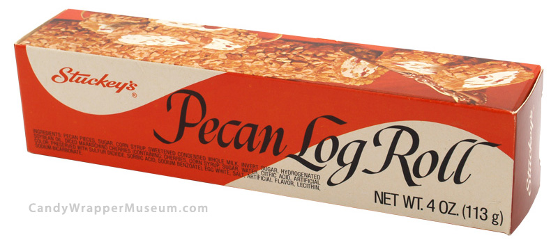 Stuckeys Pecan Log Roll box 1970s